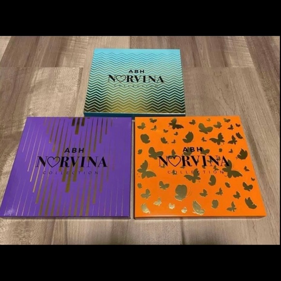3 palettes- Anastasia Beverly Hills ABH NORVINA Palettes Vol 1, 2 & 3 - BNIB New - Picture 2 of 10